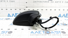 Зеркало боковое правое в сборе Audi A3 8V 15-20 4d, 5d 6+2 пинов, поворотник, подогрев, черное, BSM
