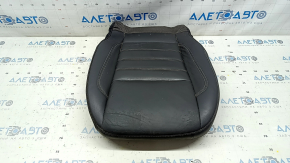 Tapițerie scaun șofer Ford Escape MK3 17-19, piele neagră, încălzită, pentru curățare, uzată