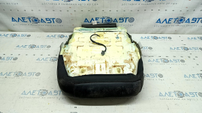 Tapițerie scaun șofer Ford Escape MK3 17-19, piele neagră, încălzită, pentru curățare, uzată