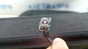 Обшивка спинки пассажирского сиденья Ford Escape MK3 17-19 кожа, черная, подогрев, под чистку, царапины