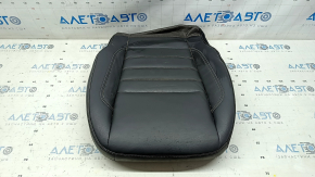 Tapițerie scaun pasager Ford Escape MK3 17-19 piele, neagră, încălzită, pentru curățare, uzată