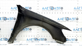 Крыло переднее левое Audi A3 8V 15-20 4d с кронштейнами, черный LY9T, тычка