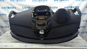 Торпедо передняя панель с AIRBAG Ford Escape MK3 17-19 рест, черная, под химчистку, ржавый пирапатон