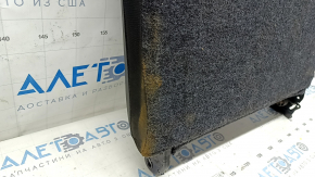Задний ряд сидений 2 ряд правое Ford Mustang mk6 15-23 купе, черная кожа, с перфорацией, под химчистку