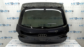 Дверь багажника голая со стеклом Audi Q3 83A 19-25 тонировка, черный LY9T