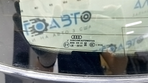 Дверь багажника голая со стеклом Audi Q3 83A 19-25 тонировка, черный LY9T