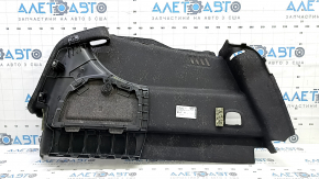 Обшивка арки правая Audi A3 8V 15-20 4d, без заднего airbag, AWD, черная, надорвана