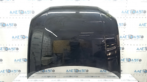 Капот голый Audi Q3 83A 19-25 алюминий, черный LY9T, вмятина