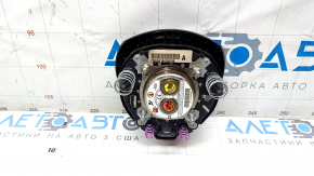 Подушка безопасности airbag в руль водительская Nissan Leaf 18-22 черная