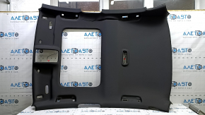 Обшивка потолка Audi A3 8V 15-16 4d черная, под люк, замята, надорвана