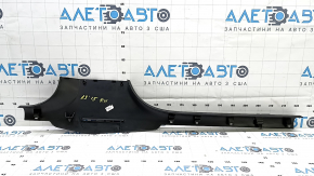 Накладка порога внутренняя правая Audi A3 8V 15-20 4d, 5d, черная, потерта