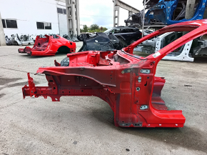 Четверть передняя левая Ford Mustang mk6 18-23 на кузове, на кузове, красная