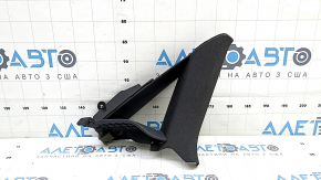 Ornament lunetă stânga Audi A3 8V 15-17 4p negru, ghidaj rupt