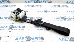 Пассажирский ремень безопасности Audi A3 8V 15-16 4d черный, стрельнувший
