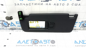 Козырек левый Audi Q3 83A 19-25 черный, без крючка, под подсветку, вмятины, сломано крепление заглушки