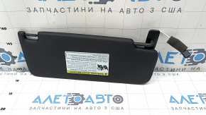 Козырек левый Audi Q3 83A 19-25 черный, без крючка, под подсветку, вмятины, сломано крепление заглушки