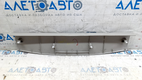 Обшивка двери багажника верхняя Nissan Leaf 18-24 серая побелел пластик