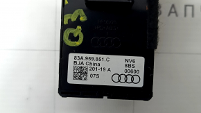 Управление стеклоподъемником передним левым Audi Q3 83A 19-25 хром с защитой детей