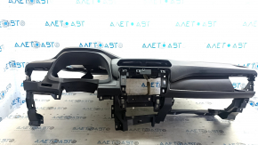 Торпедо передняя панель с AIRBAG Nissan Leaf 18-19 черная