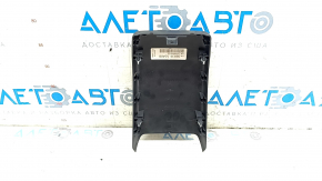 Накладка центральной консоли задняя Nissan Leaf 18-19 черная