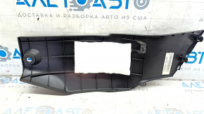 Накладка центральной консоли боковая правая Nissan Leaf 18-25 черная