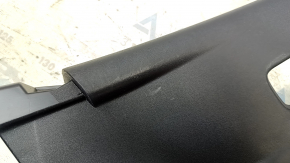 Curea ornament stâlp central dreapta sus Nissan Leaf 18-24 negru, zgârieturi