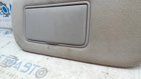 Козырек левый Nissan Leaf 18-24 серый с подсветкой без крючка под чистку
