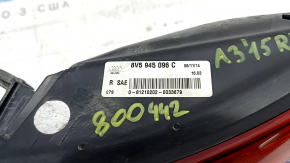 Фонарь внешний крыло правый Audi A3 8V 15-16 4d LED