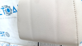 Подголовник 2 ряда правый Ford Focus mk3 15-18 рест, тип 2 кожа, беж примят