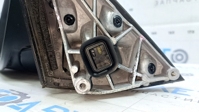 Зеркало боковое левое в сборе BMW X1 F48 16-22 белое, 5 пинов, поворотник, автозатемнение