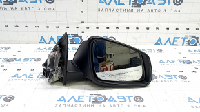 Зеркало боковое правое в сборе BMW X1 F48 16-22 белое, 5 пинов, поворотник