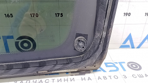 Форточка глухое стекло задняя левая BMW X1 F48 16-22 хром, сломаны направляйки, царапина