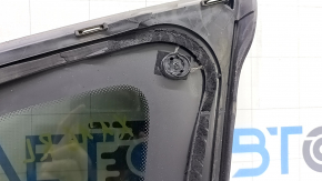 Форточка глухое стекло задняя левая BMW X1 F48 16-22 хром, сломаны направляйки, царапина