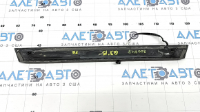 Накладка порога наружная передняя правая Audi Q3 83A 19-25 черная с подсветкой, S-Line, тычки