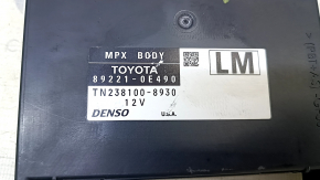 MPX Body module Lexus RX450h 20-22