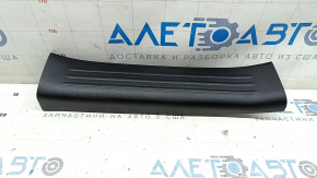 Ornamente prag spate dreapta Mazda CX-5 17-24 negru, zgârieturi