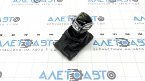 Ручка АКПП Audi Q3 83A 19-25 кожа черная с хромом, царапины