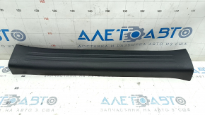 Накладка порога передняя левая Mazda CX-5 17-24 черная, царапины