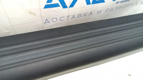 Накладка порога передняя левая Mazda CX-5 17-24 черная, царапины