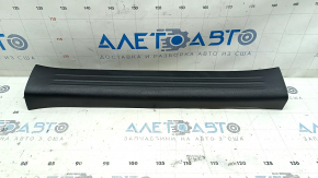 Ornamente prag ușă față dreapta Mazda CX-5 17-24 negru, zgârieturi