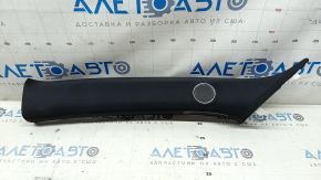 Накладка передней стойки верхняя левая Mazda CX-5 17-25 под динамик BOSE, черная, царапины