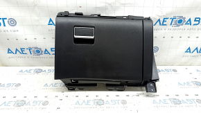 Перчаточный ящик, бардачок Mazda CX-5 17-24 черный, с хром ручкой, царапины