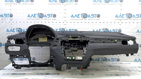 Торпедо передняя панель с AIRBAG BMW X1 F48 16-22 черная