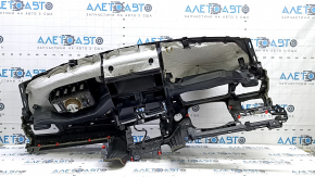 Торпедо передняя панель с AIRBAG BMW X1 F48 16-22 черная