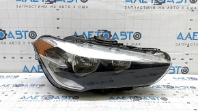 Фара передняя правая в сборе BMW X1 F48 16-22 галоген, с креплением, песок