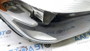 Фара передняя правая в сборе BMW X1 F48 16-22 галоген, с креплением, песок