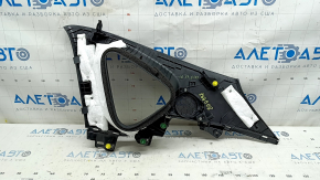 Накладка задней стойки верхняя левая Mazda CX-5 17-25 под динамик BOSE, черная, царапины