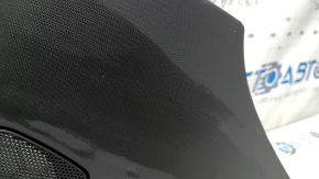 Накладка задней стойки верхняя правая Mazda CX-5 17-25 под динамик BOSE, черная, царапины