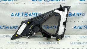 Накладка задней стойки верхняя правая Mazda CX-5 17-25 под динамик BOSE, черная, царапины