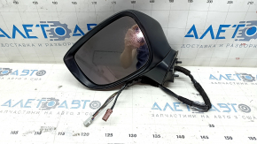 Зеркало боковое левое в сборе Mazda CX-5 21-25 9+1 пин, bsm, подогрев, поворотник, автоскладывание, камера, черное